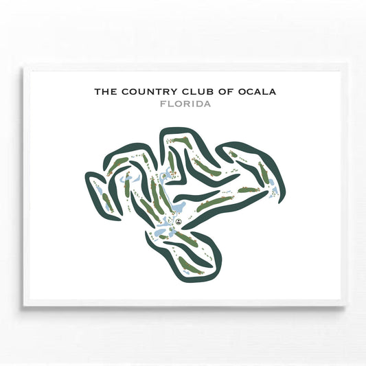 The Country Club of Ocala, Florida - Printed Golf Courses
