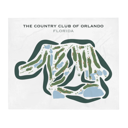 The Country Club Of Orlando, Florida - Printed Golf Courses
