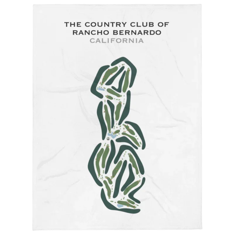 The Country Club of Rancho Bernardo, California - Printed Golf Courses
