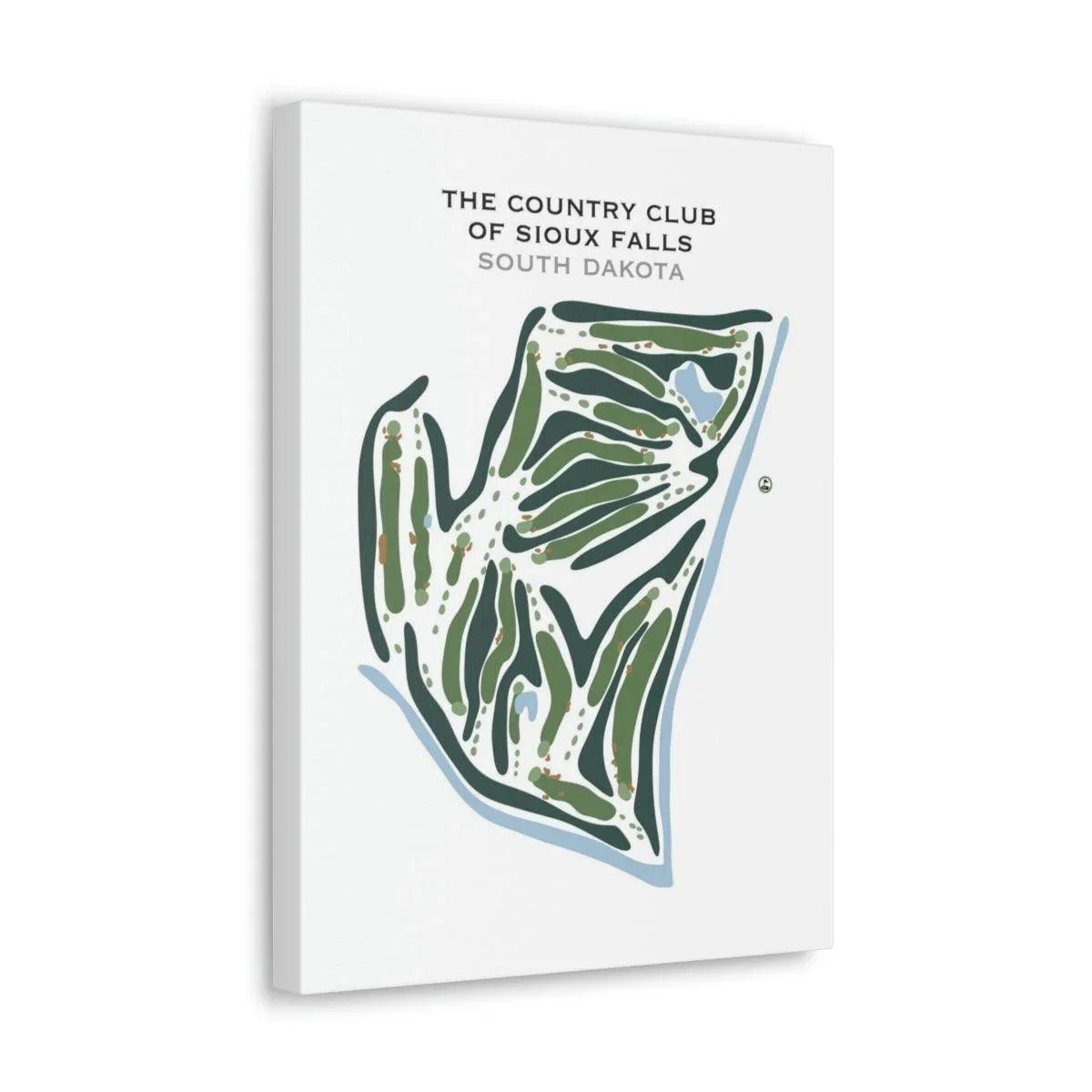 The Country Club of Sioux Falls, South Dakota - Printed Golf Courses