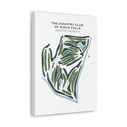 The Country Club of Sioux Falls, South Dakota - Printed Golf Courses