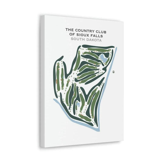 The Country Club of Sioux Falls, South Dakota - Printed Golf Courses