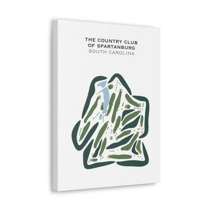 The Country Club of Spartanburg, South Carolina - Printed Golf Courses