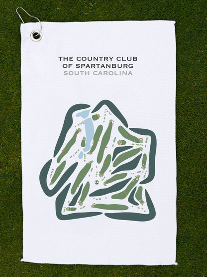 The Country Club of Spartanburg, South Carolina - Printed Golf Courses