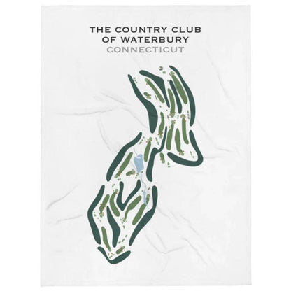 The Country Club of Waterbury, Connecticut - Printed Golf Courses