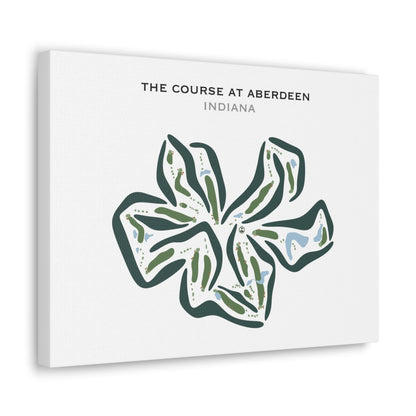 The Course at Aberdeen, Indiana - Printed Golf Courses