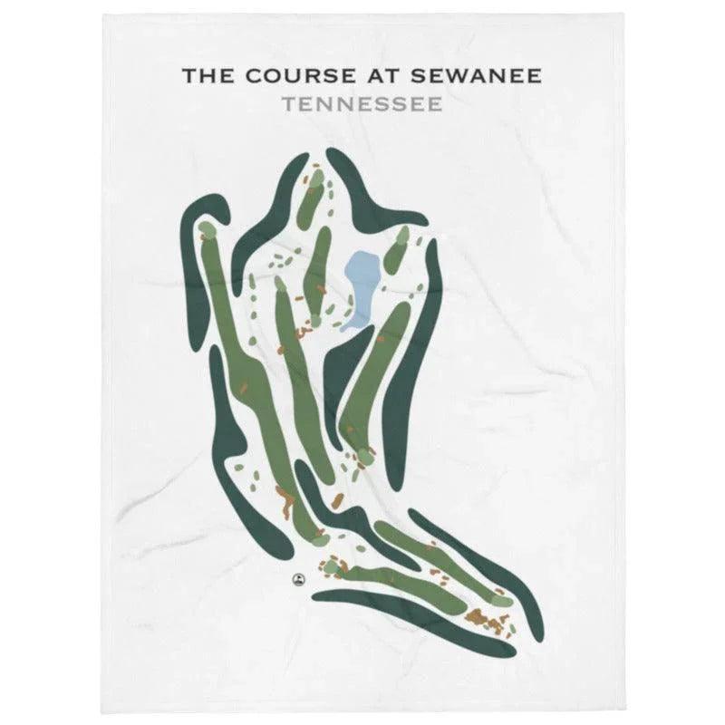 The Course at Sewanee, Tennessee - Printed Golf Course