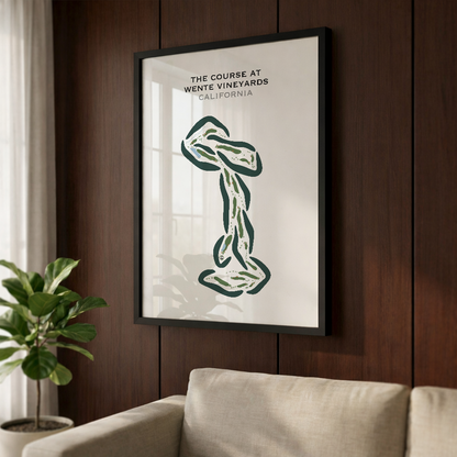 The Course at Wente Vineyards, California - Printed Golf Courses