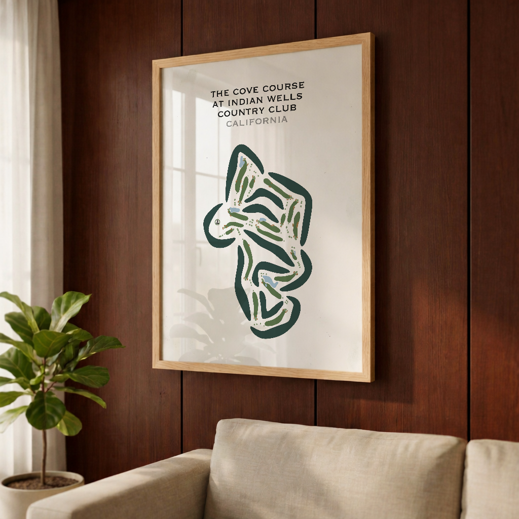 The Cove Course at Indian Wells Country Club, California - Printed Golf Courses
