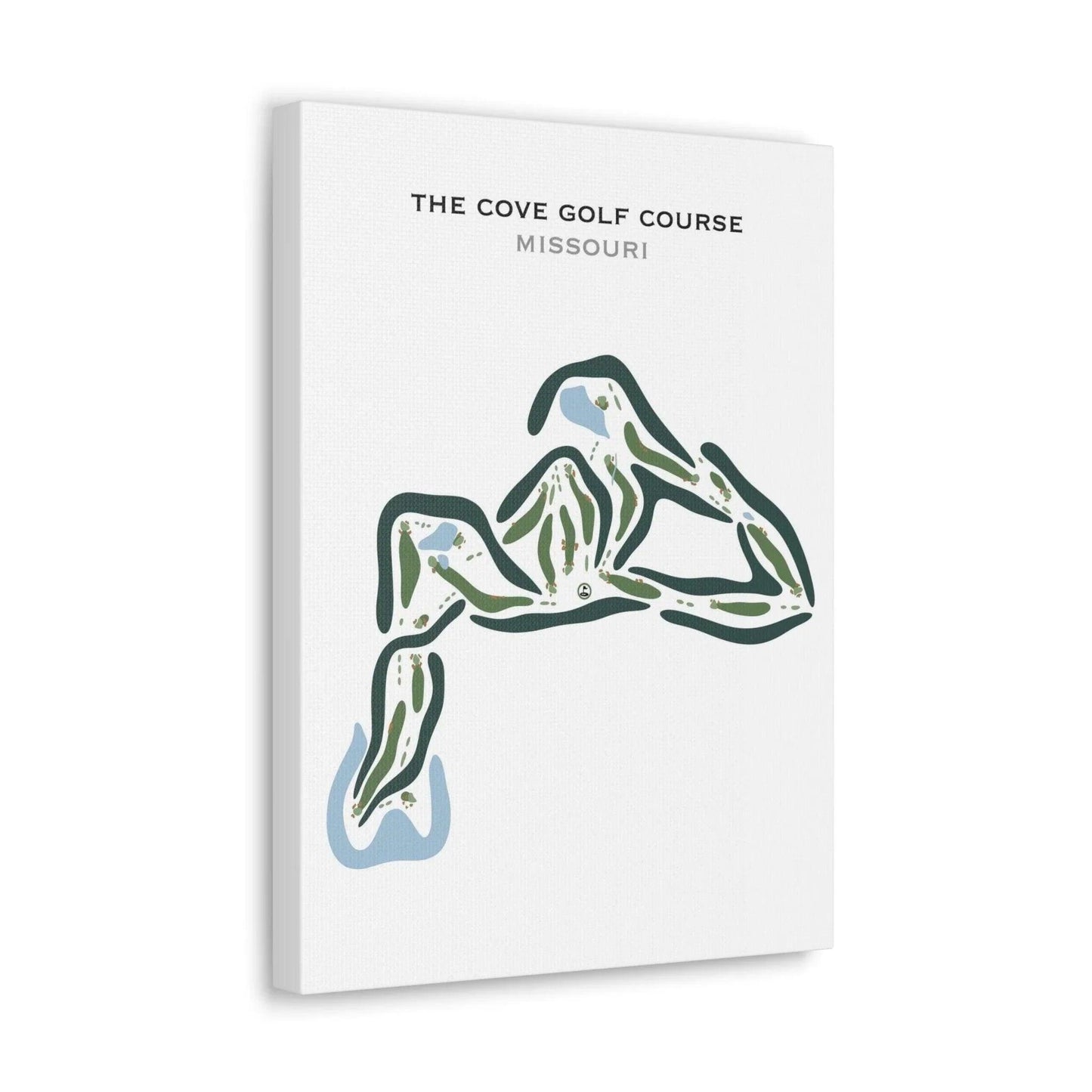 The Cove Golf Course, Missouri - Printed Golf Courses