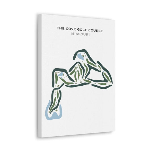 The Cove Golf Course, Missouri - Printed Golf Courses