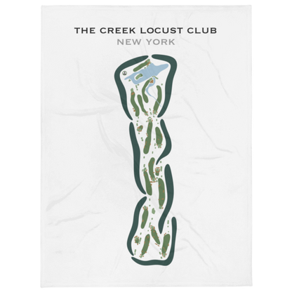 The Creek Locust Club, New York - Printed Golf Courses