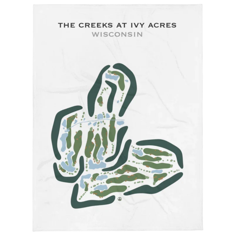 The Creeks at Ivy Acres, Wisconsin - Printed Golf Courses