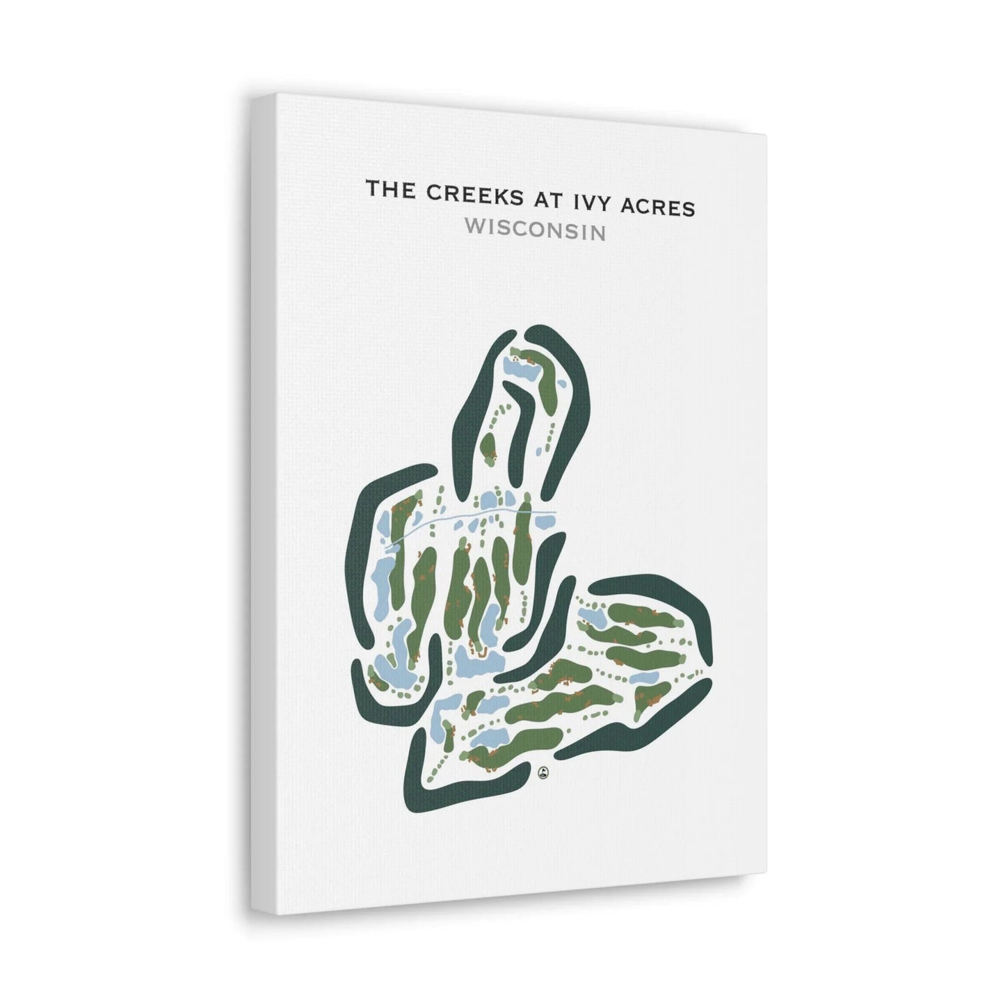 The Creeks at Ivy Acres, Wisconsin - Printed Golf Courses