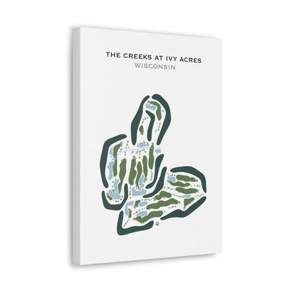 The Creeks at Ivy Acres, Wisconsin - Printed Golf Courses