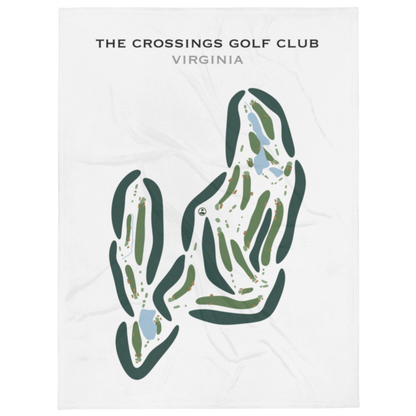 The Crossings Golf Club, Virginia - Printed Golf Courses