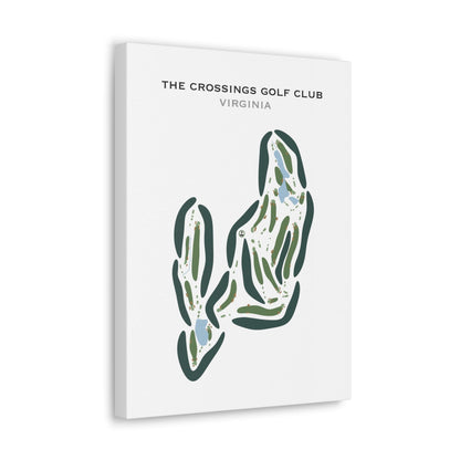 The Crossings Golf Club, Virginia - Printed Golf Courses