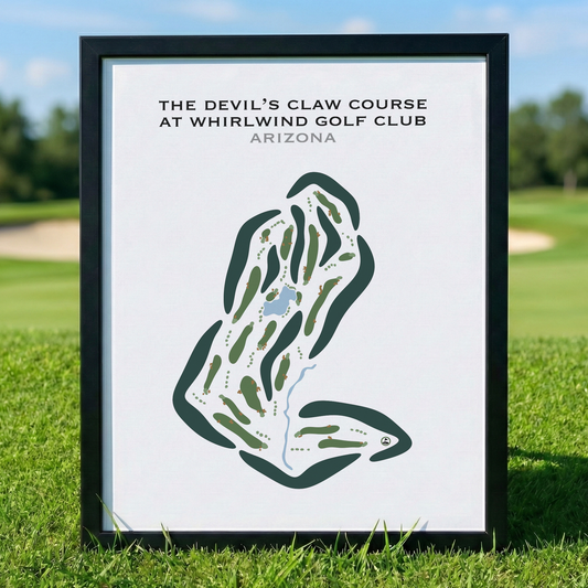 The Devil's Claw Course at Whirlwind Golf Club, Arizona  - Printed Golf Courses