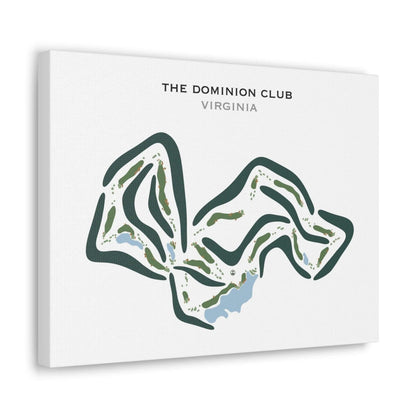 The Dominion Club, Virginia - Printed Golf Courses