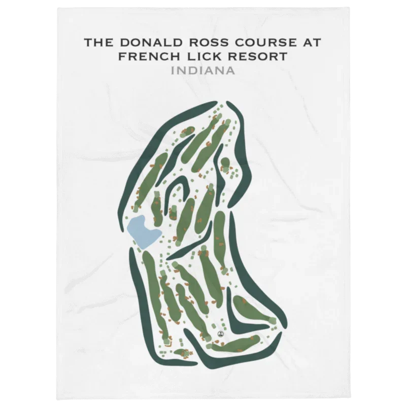 The Donald Ross Course at French Lick Resort, Indiana - Printed Golf Courses