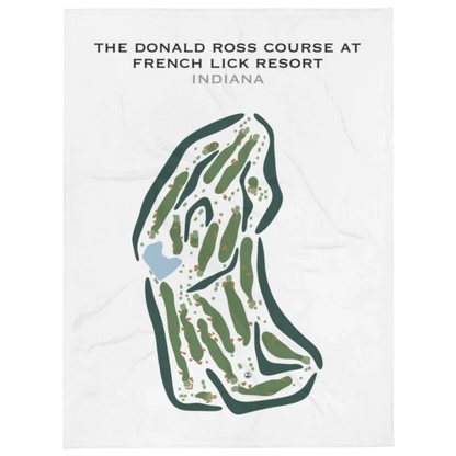 The Donald Ross Course at French Lick Resort, Indiana - Printed Golf Courses