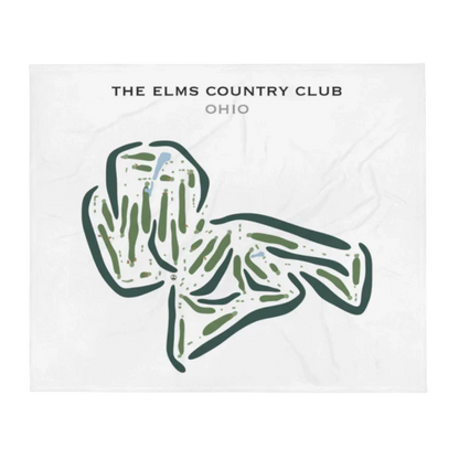 The Elms Country Club, Ohio - Printed Golf Courses