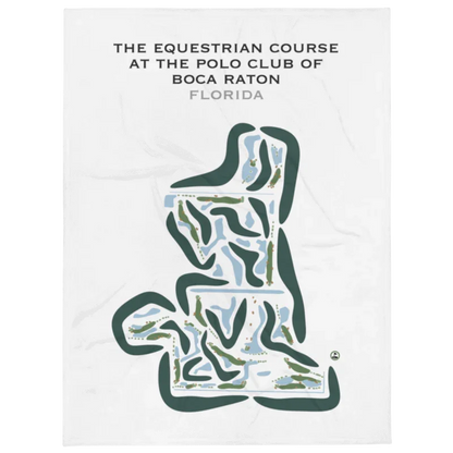 The Equestrian Course at The Polo Club Of Boca Raton, Florida - Printed Golf Courses