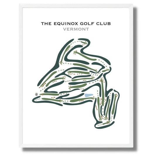 The Equinox Club‎, Vermont - Printed Golf Courses