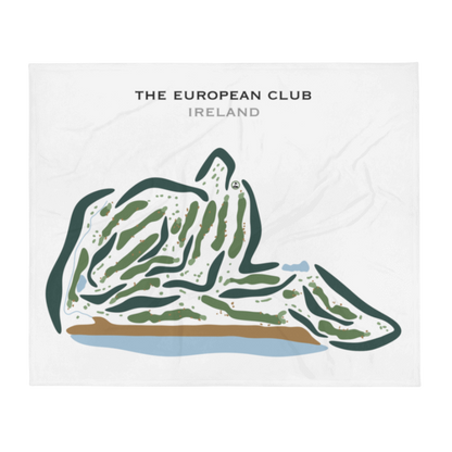 The European Club, Ireland - Printed Golf Courses