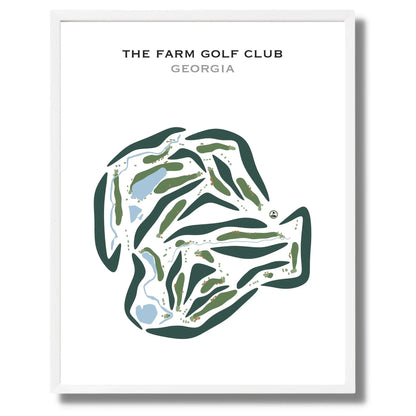The Farm Golf Club, Georgia - Printed Golf Courses