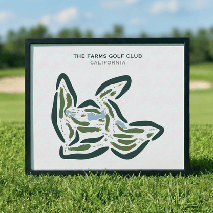 The Farms Golf Club, California - Printed Golf Courses