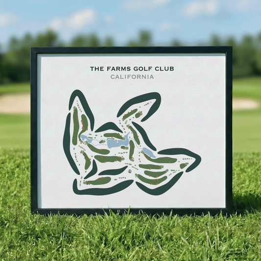 The Farms Golf Club, California - Printed Golf Courses