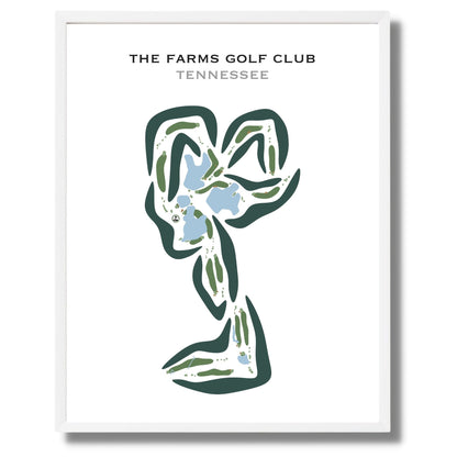 The Farms Golf Club, Tennessee - Printed Golf Courses