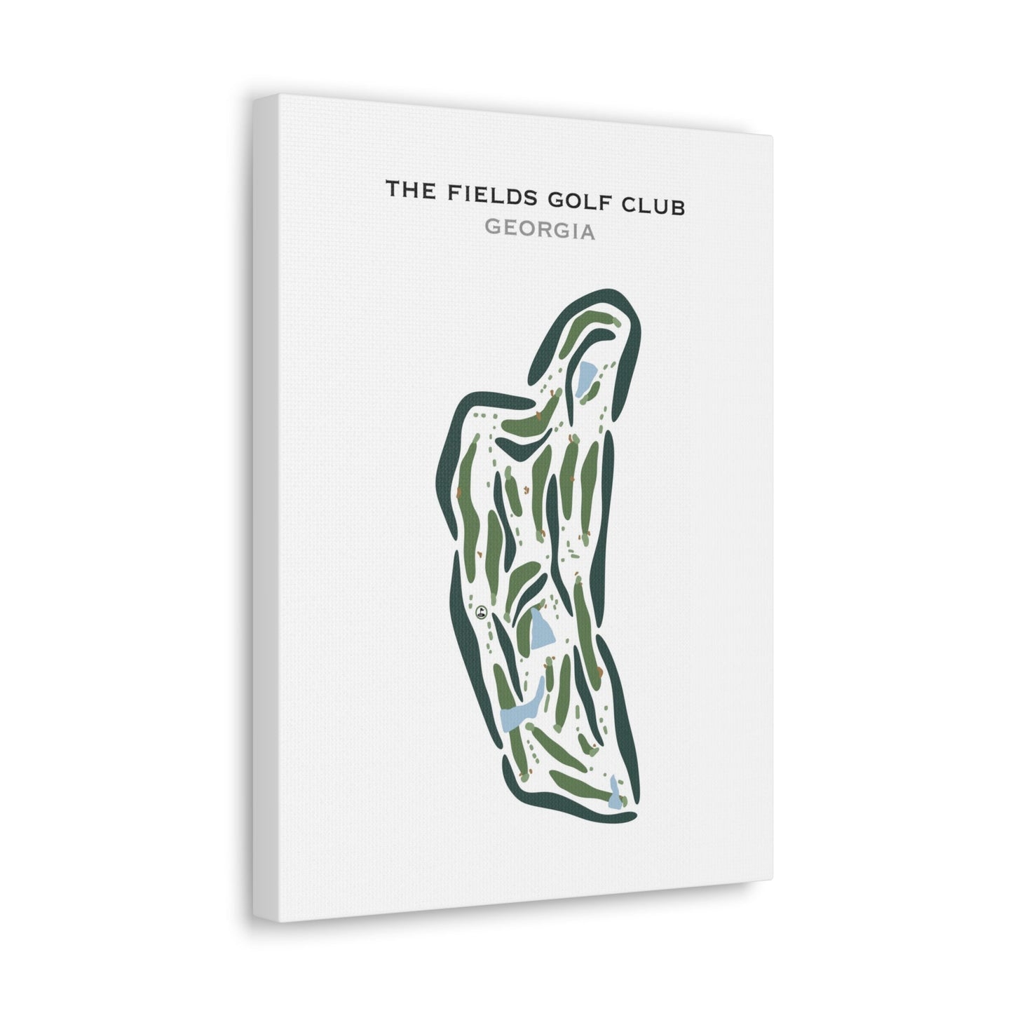 The Fields Golf Club, Georgia - Printed Golf Courses