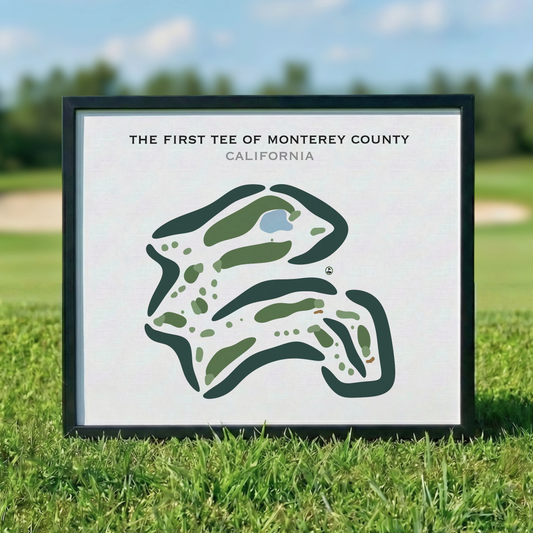 The First Tee of Monterey County, California - Printed Golf Courses
