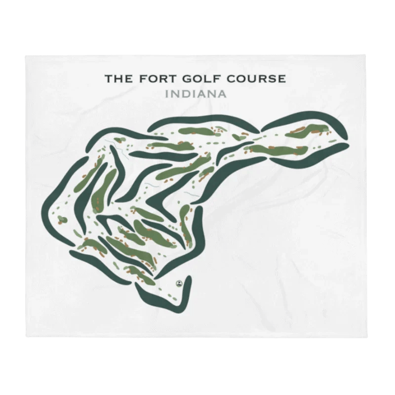 The Fort Golf Course, Indiana - Printed Golf Courses