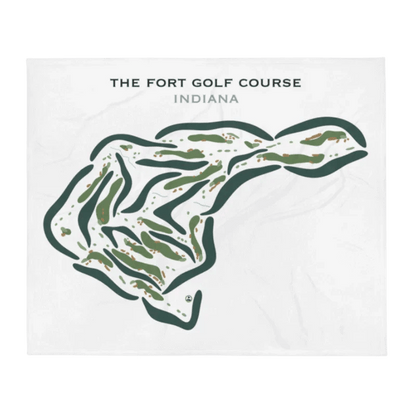 The Fort Golf Course, Indiana - Printed Golf Courses