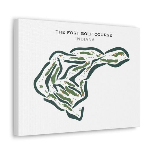 The Fort Golf Course, Indiana - Printed Golf Courses