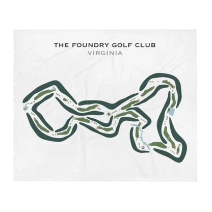 The Foundry Golf Club, Virginia - Printed Golf Courses