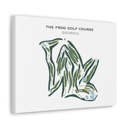 The Frog Golf Course, Georgia - Printed Golf Courses