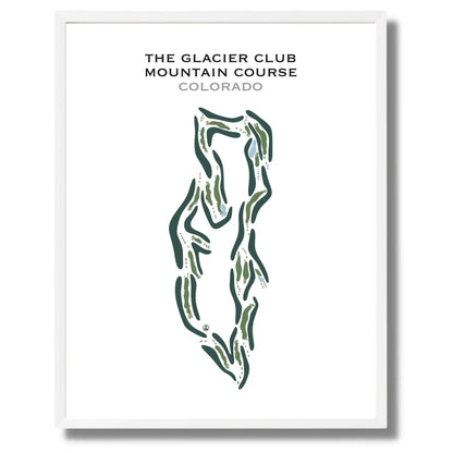 The Glacier Club, Mountain Course, Colorado - Printed Golf Course