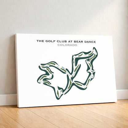 The Golf Club At Bear Dance, Colorado - Printed Golf Courses