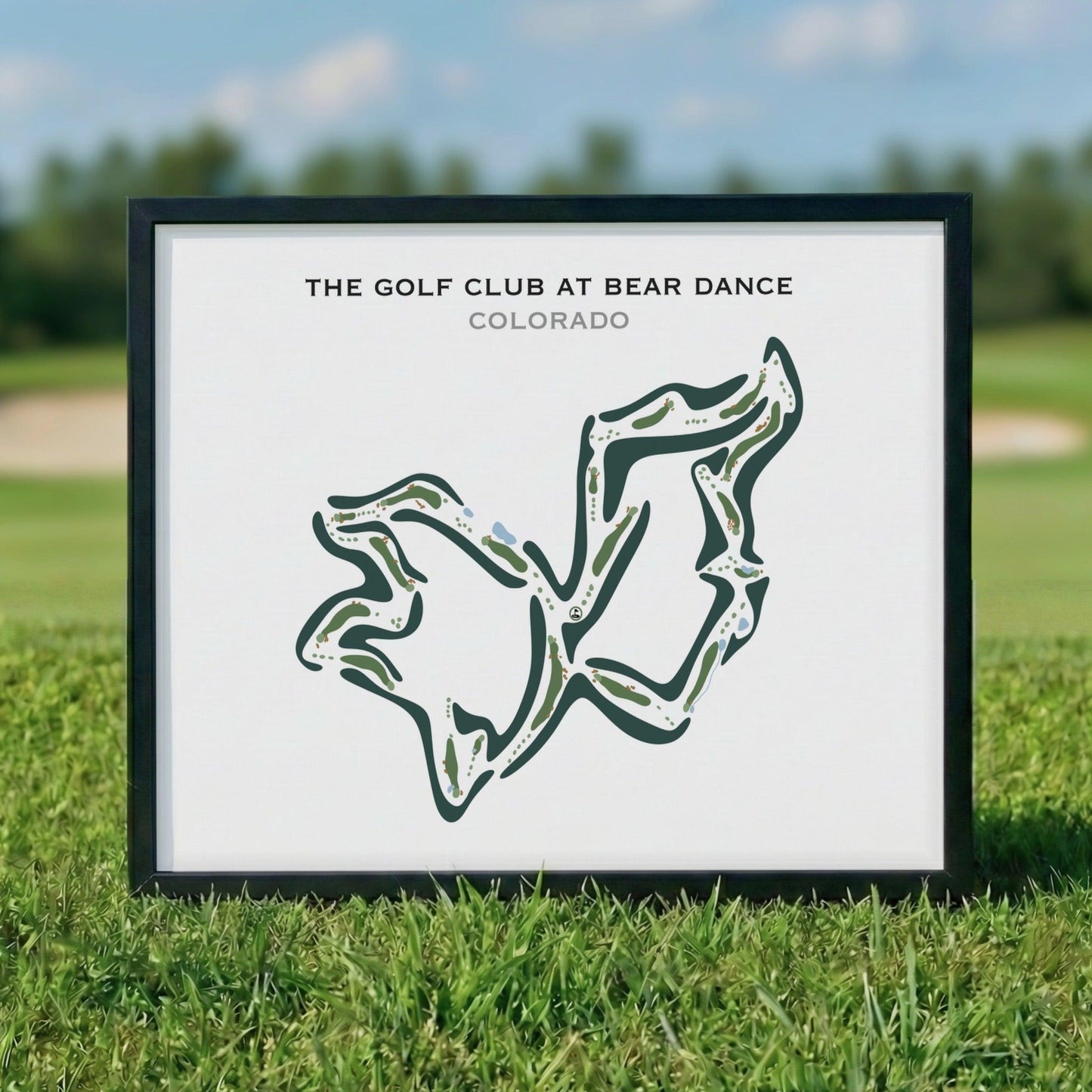 The Golf Club At Bear Dance, Colorado - Printed Golf Courses