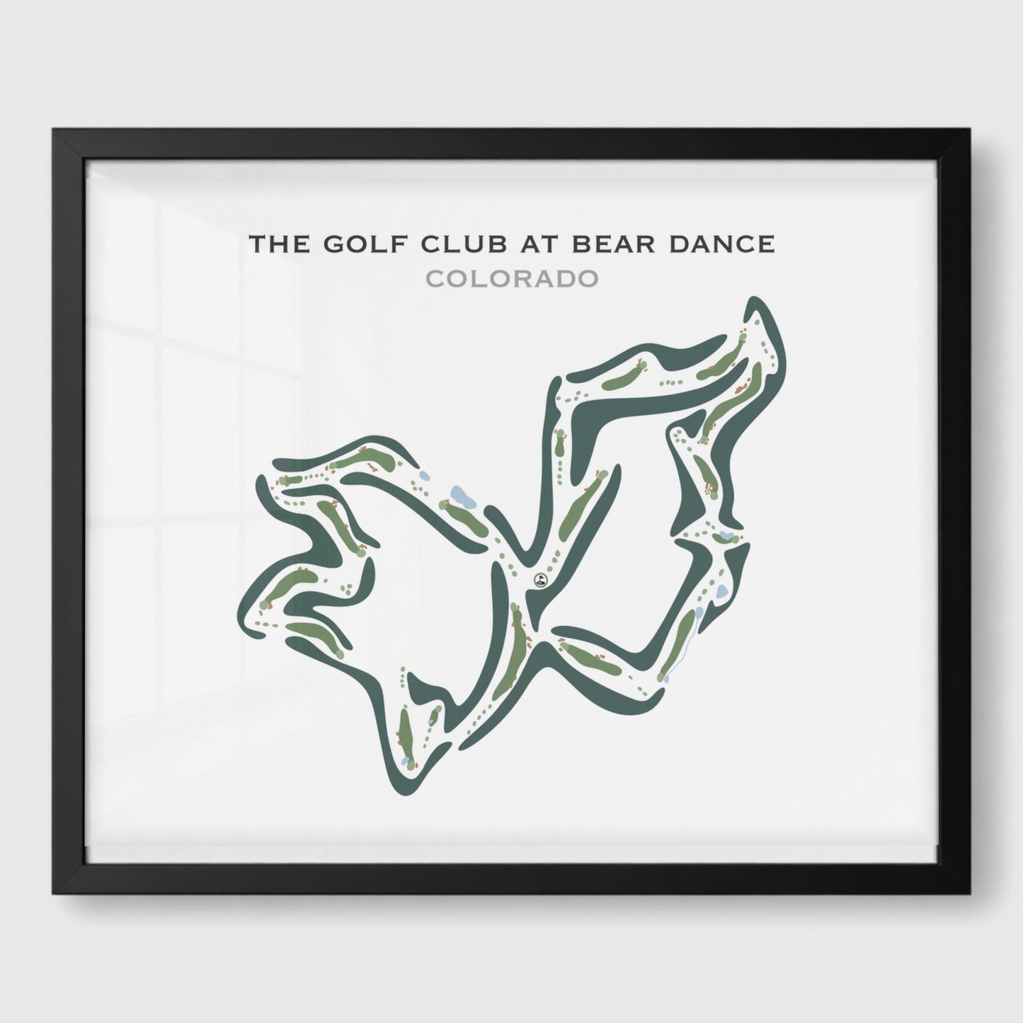 The Golf Club At Bear Dance, Colorado - Printed Golf Courses