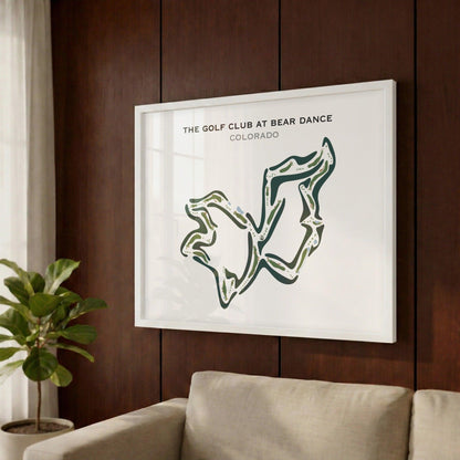 The Golf Club At Bear Dance, Colorado - Printed Golf Courses