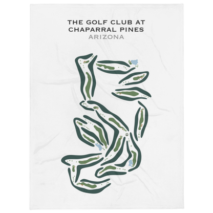The Golf Club at Chaparral Pines, Arizona - Printed Golf Courses