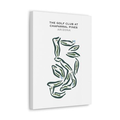The Golf Club at Chaparral Pines, Arizona - Printed Golf Courses