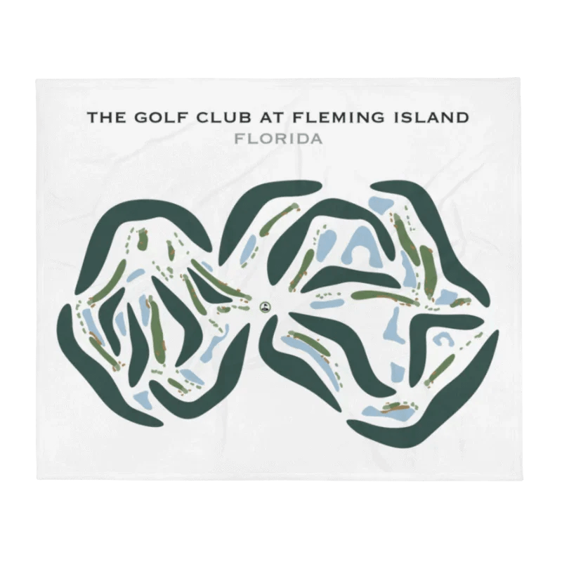 The Golf Club At Fleming Island, Florida - Printed Golf Courses