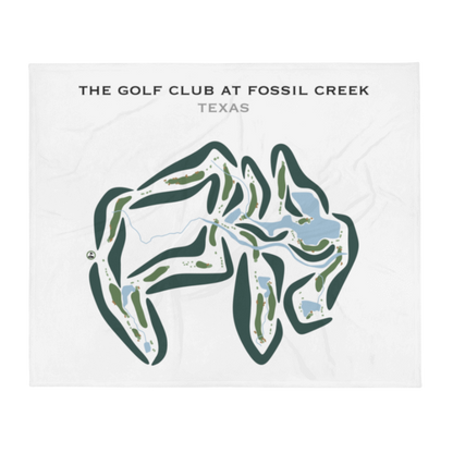 The Golf Club at Fossil Creek, Texas - Printed Golf Courses