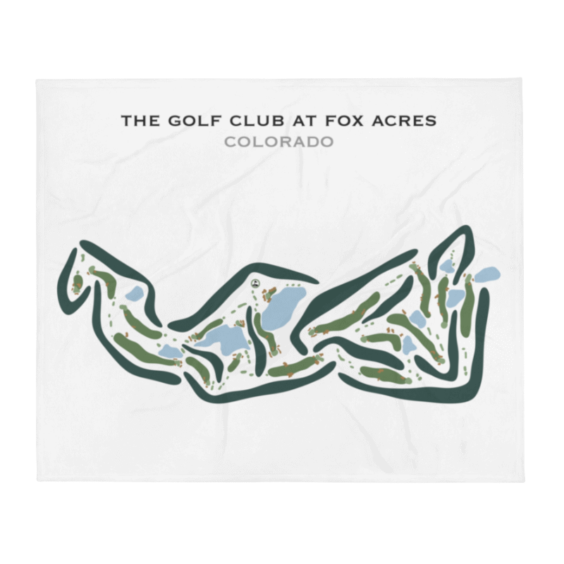 The Golf Club At Fox Acres, Colorado - Printed Golf Courses
